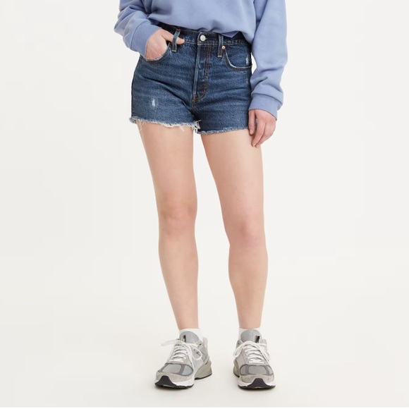 Levi’s 501 High Rise Shorts - Picture 3 of 9